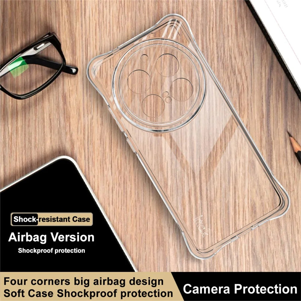 IMAK For vivo X200 Pro 5G Case TPU Phone Cover Airbag Shockproof Protection - Transparent - 3