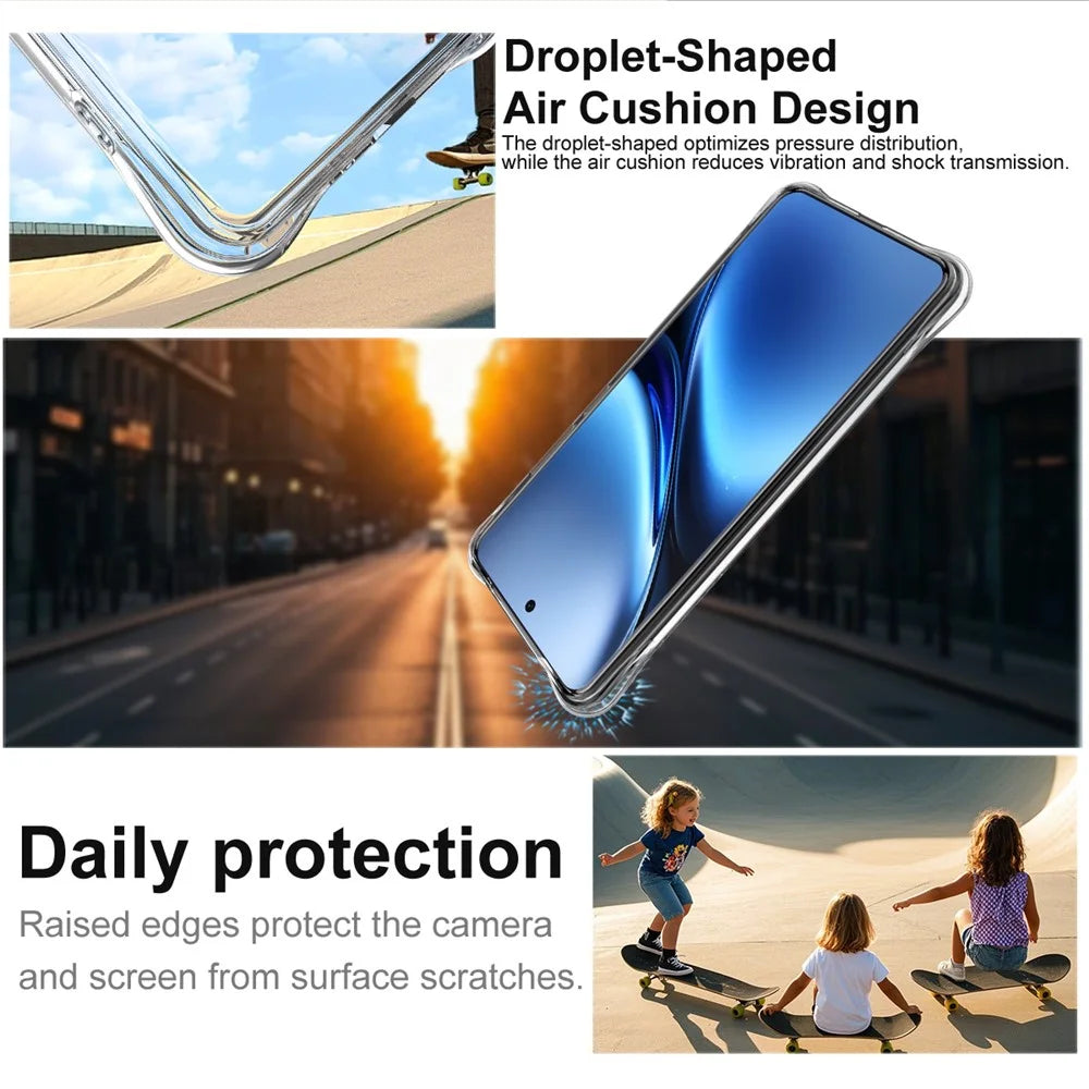 IMAK For vivo X200 Pro 5G Case TPU Phone Cover Airbag Shockproof Protection - Transparent - 4