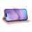 For iPhone Air Case with Shoulder  /  Wrist Strap Leather Phone Cover Stand Wallet - Pink - 5
