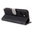 For iPhone 17 Case Wallet RFID Blocking PU Leather Phone Cover Stand with Strap - Black - 5