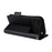 For iPhone 18 Pro Max / 17 Pro Max Case with Wrist Strap Litchi Texture PU Leather Wallet Phone Cover - Black - 3
