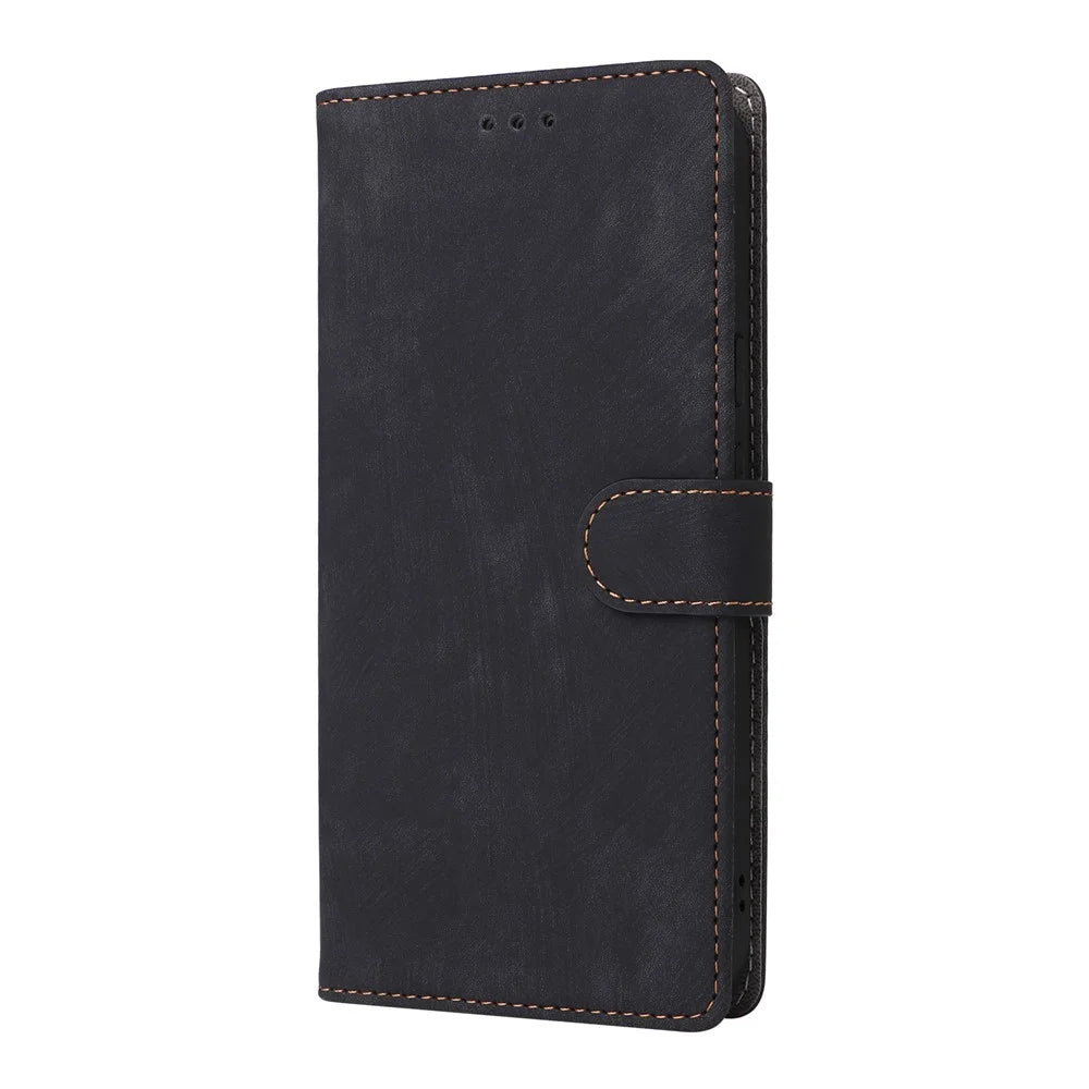 For Google Pixel 10 Pro XL Case Wallet RFID Blocking PU Leather Phone Cover Stand with Strap - Black - 7