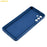 AMORUS For Samsung Galaxy A13 5G Case Precise Cutouts TPU Fiber Lining Shockproof Phone Cover - Sapphire - 5