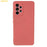 AMORUS For Samsung Galaxy A33 5G Case Precise Cutouts TPU Fiber Lining Shockproof Phone Cover - Hawthorn Red - 2