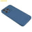 AMORUS For iPhone 13 Pro Max Case Precise Cutouts TPU Fiber Lining Shockproof Phone Cover - Sapphire - 4