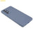 AMORUS For Samsung Galaxy A53 5G Case Precise Cutouts TPU Fiber Lining Shockproof Phone Cover - Lavender Grey - 5