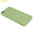 AMORUS TPU Case for iPhone SE (2022) / (2020) / 8 / 7 Precise Cutouts Fiber Lining Shockproof Phone Cover - Green - 4