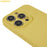 AMORUS For iPhone 14 Pro Case Precise Cutouts TPU Fiber Lining Shockproof Phone Cover - Yellow - 6