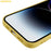 AMORUS For iPhone 14 Pro Case Precise Cutouts TPU Fiber Lining Shockproof Phone Cover - Yellow - 7