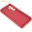 AMORUS For Samsung Galaxy A14 5G / 4G Case Precise Cutouts TPU Fiber Lining Shockproof Phone Cover - Hawthorn Red - 4