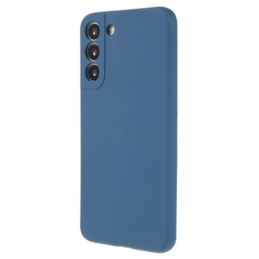 AMORUS For Samsung Galaxy S22+ 5G Case Precise Cutouts TPU Fiber Lining Shockproof Phone Cover - Sapphire - 1