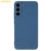 AMORUS For Samsung Galaxy S22+ 5G Case Precise Cutouts TPU Fiber Lining Shockproof Phone Cover - Sapphire - 3