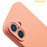 AMORUS For iPhone 16 Plus Case Precise Cutouts TPU Fiber Lining Shockproof Phone Cover - Orange - 6