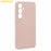 AMORUS For Samsung Galaxy S24 FE Case Precise Cutouts TPU Fiber Lining Shockproof Phone Cover - Pink - 3