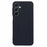 AMORUS For Samsung Galaxy A16 5G  /  4G Case Precise Cutouts TPU Fiber Lining Shockproof Phone Cover - Black - 1