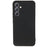 AMORUS For Samsung Galaxy S25 FE Case Precise Cutouts TPU Fiber Lining Shockproof Phone Cover - Black - 1