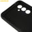 AMORUS For Samsung Galaxy S25 FE Case Precise Cutouts TPU Fiber Lining Shockproof Phone Cover - Black - 7