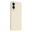 AMORUS For Samsung Galaxy S25 Edge Case Precise Cutouts TPU Fiber Lining Shockproof Phone Cover - White - 1