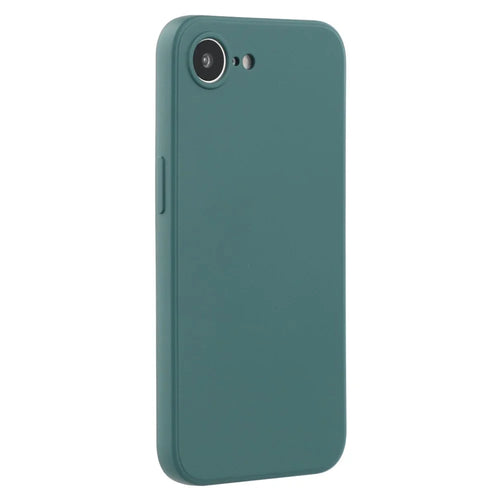 AMORUS For iPhone 17e / 16e Case Precise Cutouts TPU Fiber Lining Shockproof Phone Cover - Army Green - 1
