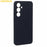 AMORUS For Samsung Galaxy A36 5G Case Precise Cutouts TPU Fiber Lining Shockproof Phone Cover - Black - 3