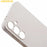 AMORUS For Samsung Galaxy A26 5G Case Precise Cutouts TPU Fiber Lining Shockproof Phone Cover - White - 5