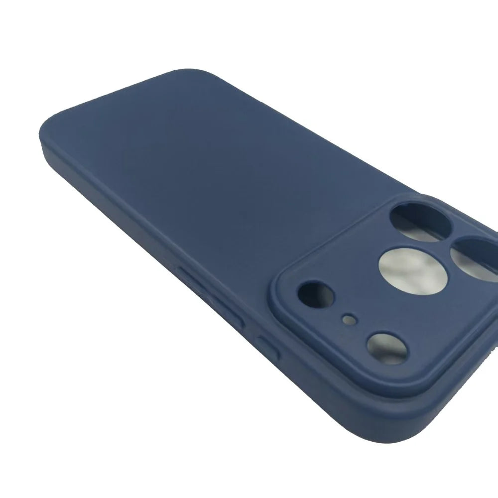 25Pcs For iPhone 17 Pro Case 1.2mm TPU Matte Phone Cover - Sapphire - 3