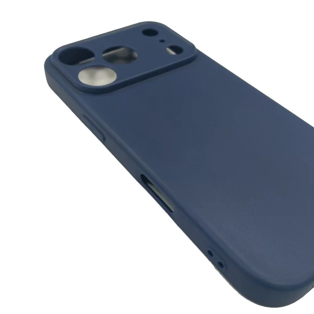 25Pcs For iPhone 17 Pro Case 1.2mm TPU Matte Phone Cover - Sapphire - 5