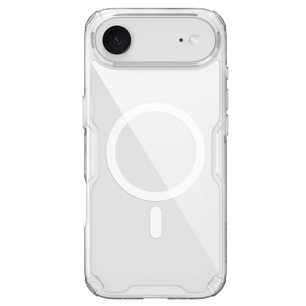 NILLKIN Nature Pro Series for iPhone Air Case Compatible with MagSafe TPU + PC Ultra Clear Phone Cover - Transparent - 3