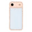 For iPhone Air Case Sparkling Rhinestone Decor TPU + PC Clear Phone Back Cover - Pink - 3