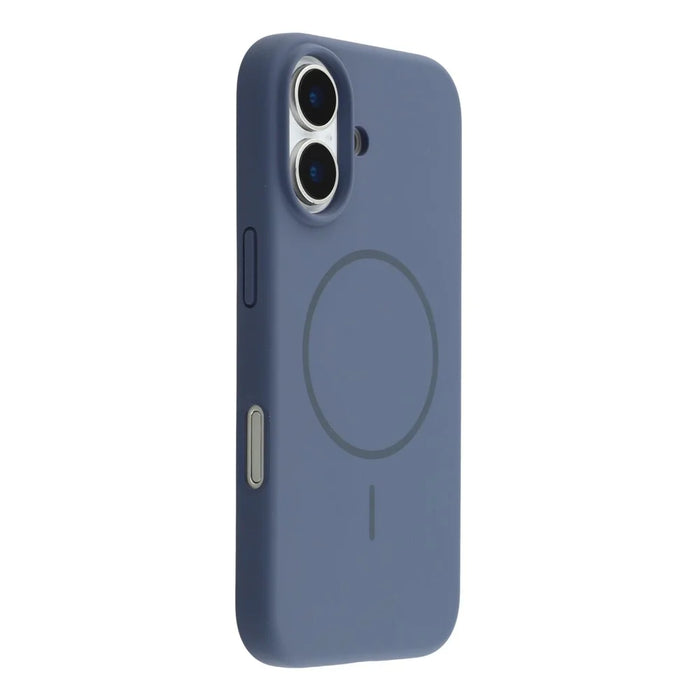 X-LEVEL For iPhone 17 Case Compatible with MagSafe Liquid Silicone Phone Back Cover Skin Touch - Blue - 1