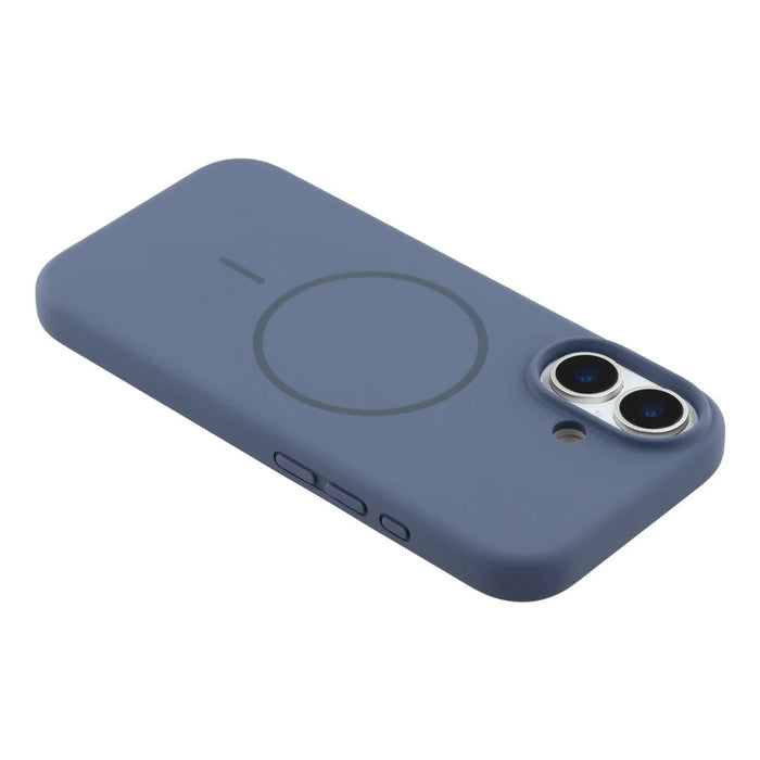 X-LEVEL For iPhone 17 Case Compatible with MagSafe Liquid Silicone Phone Back Cover Skin Touch - Blue - 5