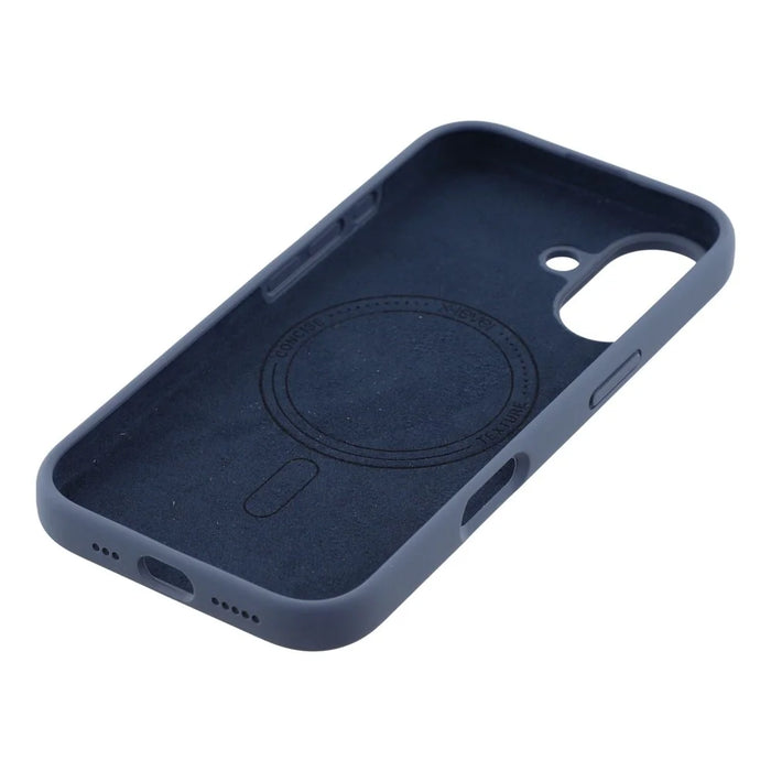 X-LEVEL For iPhone 17 Case Compatible with MagSafe Liquid Silicone Phone Back Cover Skin Touch - Blue - 6