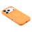 X-LEVEL For iPhone 17 Pro Case Compatible with MagSafe Liquid Silicone Phone Back Cover Skin Touch - Orange - 4