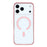 MUTURAL For iPhone 17 Pro Case Compatible with MagSafe Translucent PC + TPU Phone Cover - Pink - 3