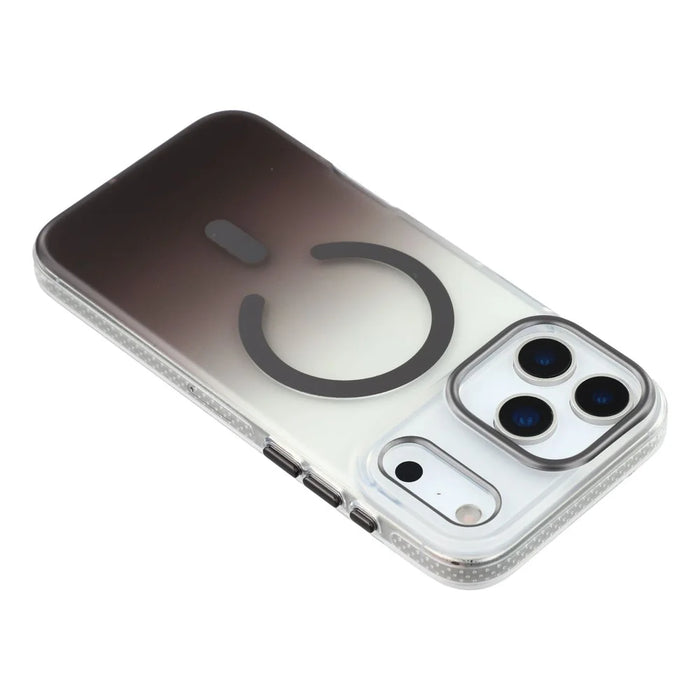 MUTURAL For iPhone 17 Pro Case Compatible with MagSafe PC + TPU Gradient Phone Cover - Grey - 5