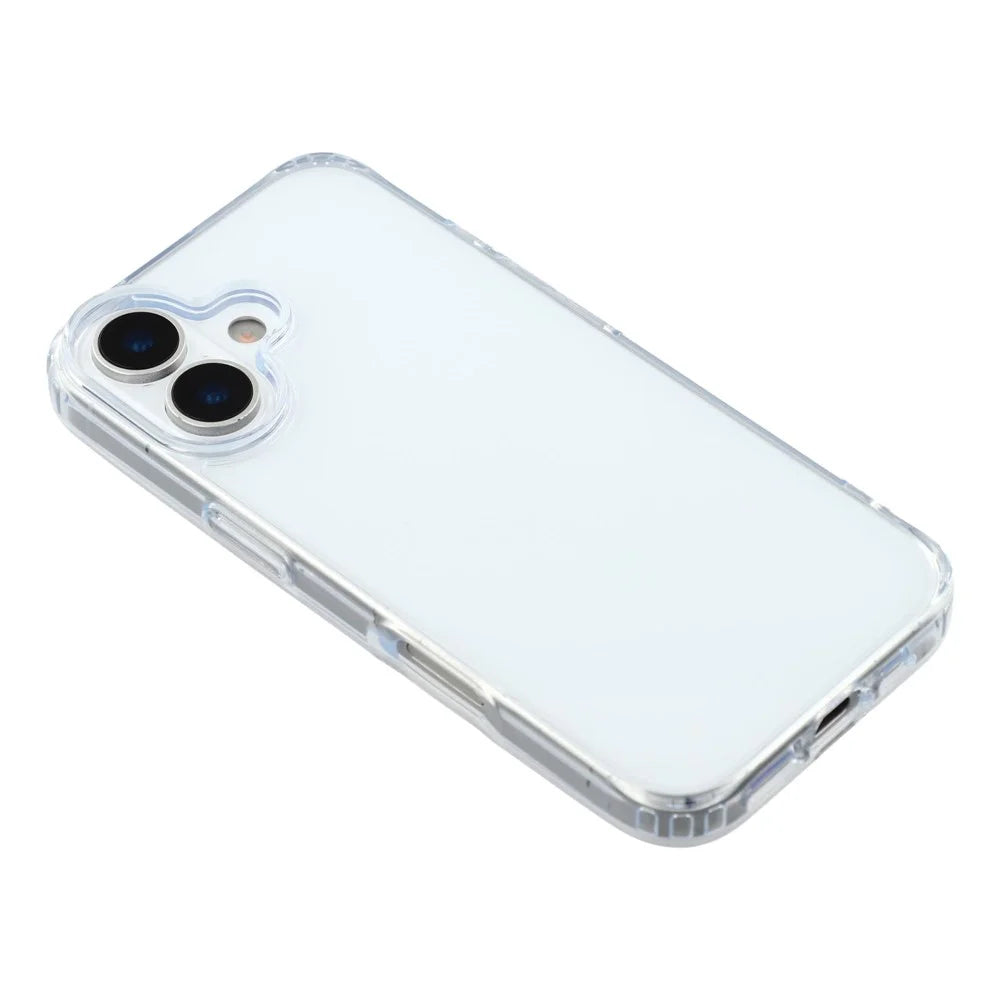 MUTURAL For iPhone 17 Case Rounded Edge TPU + PC Clear Phone Cover - 4