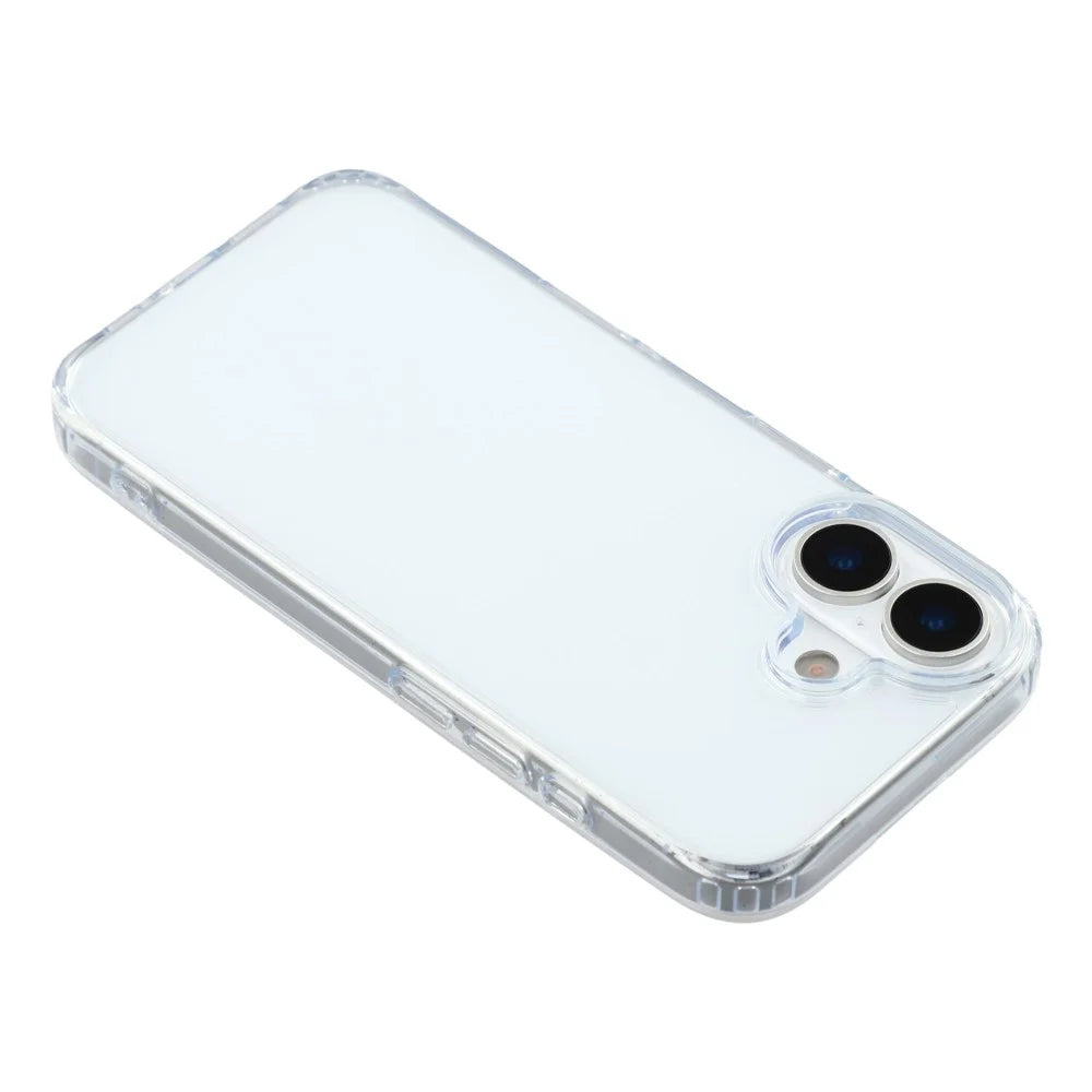 MUTURAL For iPhone 17 Case Rounded Edge TPU + PC Clear Phone Cover - 5