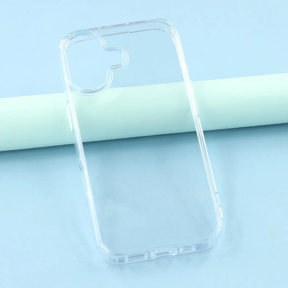 MUTURAL For iPhone 17 Case Rounded Edge TPU + PC Clear Phone Cover - 6