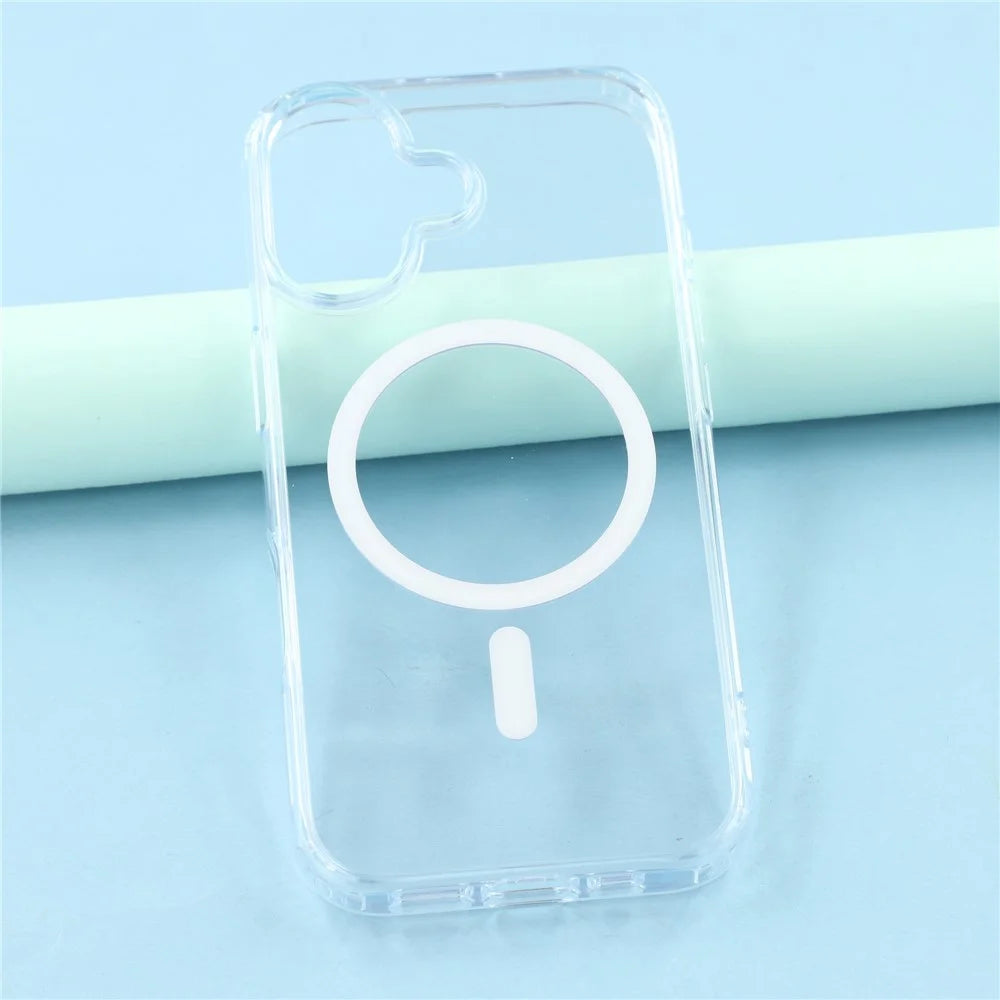 MUTURAL For iPhone 17 Case Compatible with MagSafe TPU + PC Clear Phone Cover - 6
