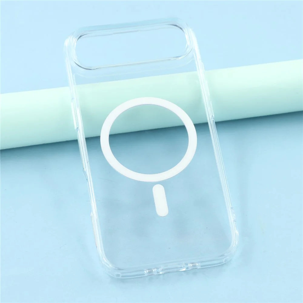 MUTURAL For iPhone Air Case Compatible with MagSafe TPU + PC Clear Phone Cover - 6