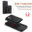 DG.MING M2 Series for Samsung Galaxy S25 FE Case PU + PC + TPU Phone Cover Detachable Wallet - Black - 7