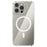 ABEEL For iPhone 13 Pro Max Case Compatible with MagSafe Anti Scratch Clear TPU PC Phone Back Cover - White - 1