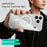 ABEEL For iPhone 17 Pro Case Compatible with MagSafe Anti Scratch Clear TPU PC Phone Back Cover - White - 6