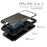For Google Pixel 10 Pro  /  Pixel 10 Case PC + TPU Dual Layer Back Phone Cover with Card Holder - Grey - 5