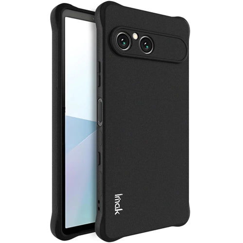 IMAK For Sony Xperia 10 VII Case TPU Phone Cover Airbag Shockproof Protection - Matte Black - 1