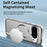 For Google Pixel 10 / 10 Pro Magnetic Case Hard PC Metal Frame Frosted Phone Back Cover - Silver - 5