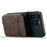 LC.IMEEKE L6 Zipper Wallet Case RFID Blocking Phone Magnetic Card Holder - Coffee - 2