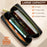 LC.IMEEKE L6 Zipper Wallet Case RFID Blocking Phone Magnetic Card Holder - Coffee - 4