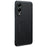 For Samsung Galaxy S25 Edge Magnetic Case Leather Coated TPU + PC Phone Cover - Black - 1