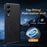 For Samsung Galaxy S25 Edge Magnetic Case Leather Coated TPU + PC Phone Cover - Black - 2